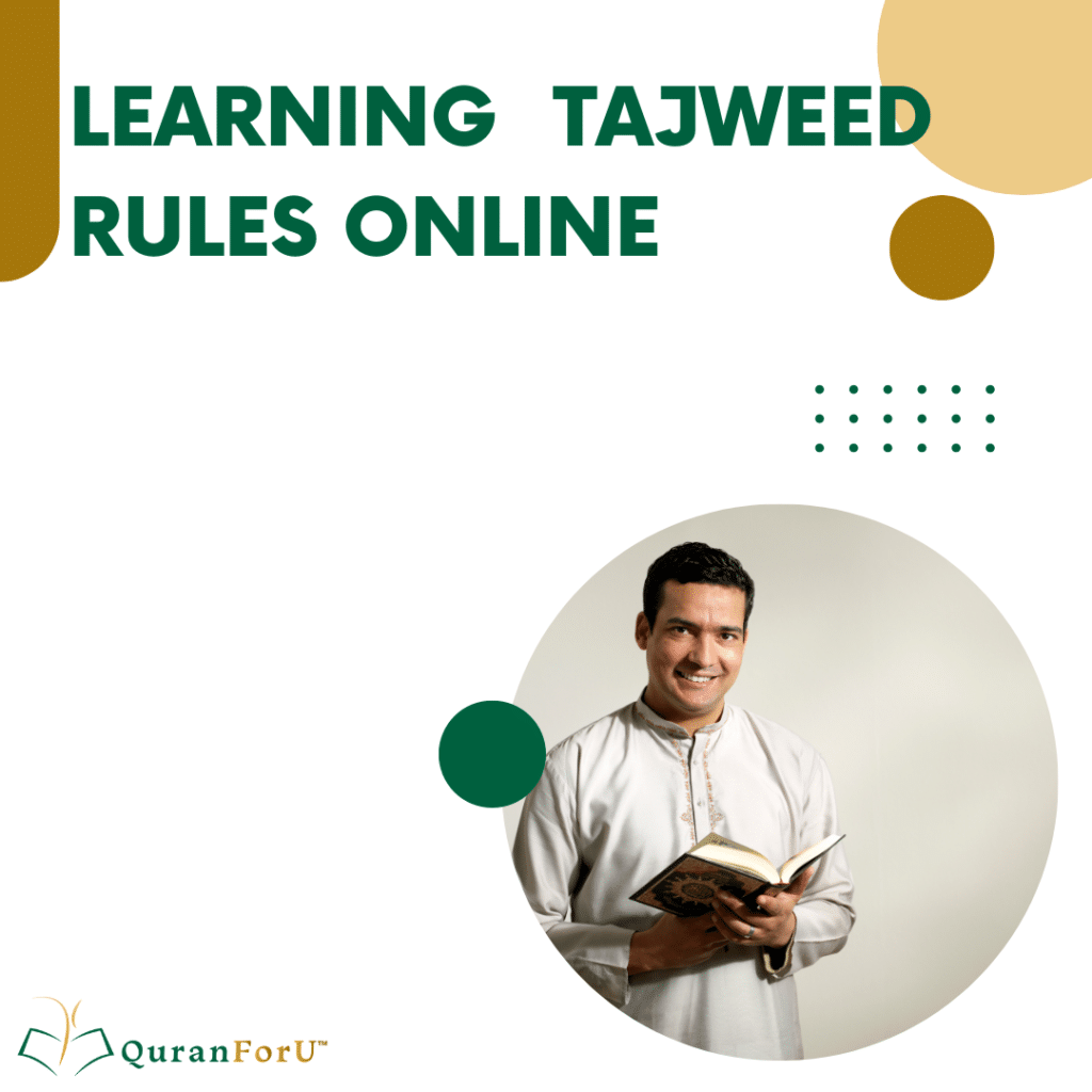 learning tajweed rules online